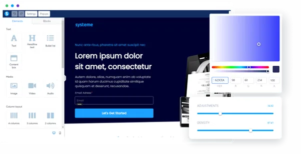 Systeme.io sales funnel builder