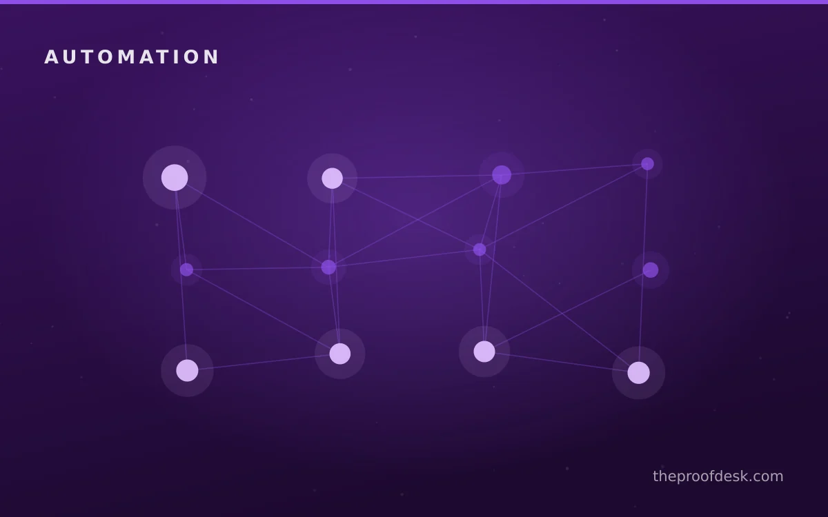 Editorial illustration explaining the planning stage for a maintainable Python automation