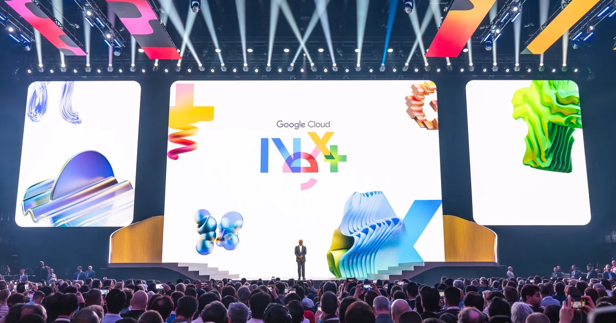 Google Cloud Next 2026 event stage