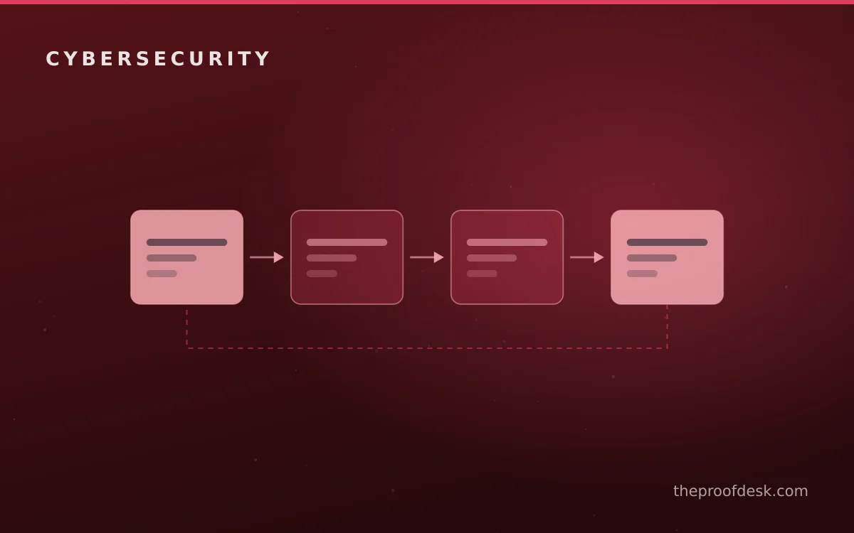 Editorial illustration explaining the planning stage for a basic security program