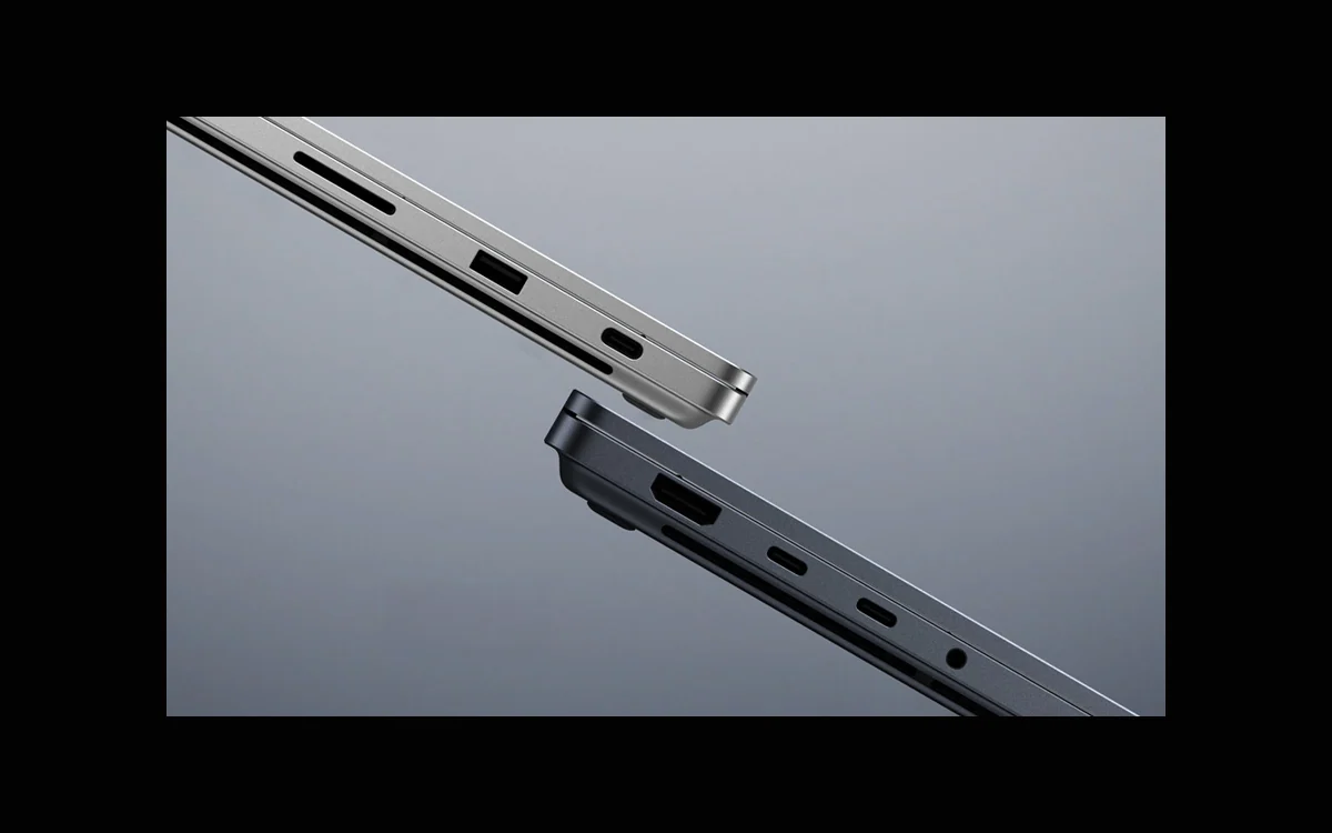 Close-up of the Surface Laptop Ultra port selection