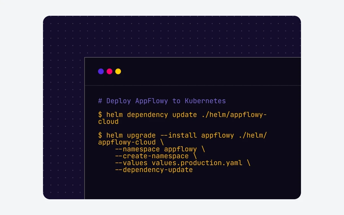 AppFlowy illustration of deployment options including on-premises servers and cloud hosting
