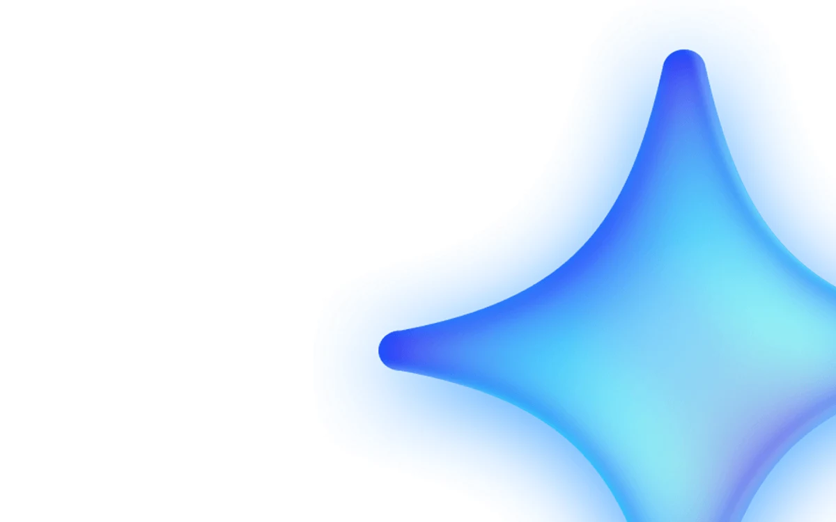 Blue sparkle graphic Canva uses for its AI Pass add-on