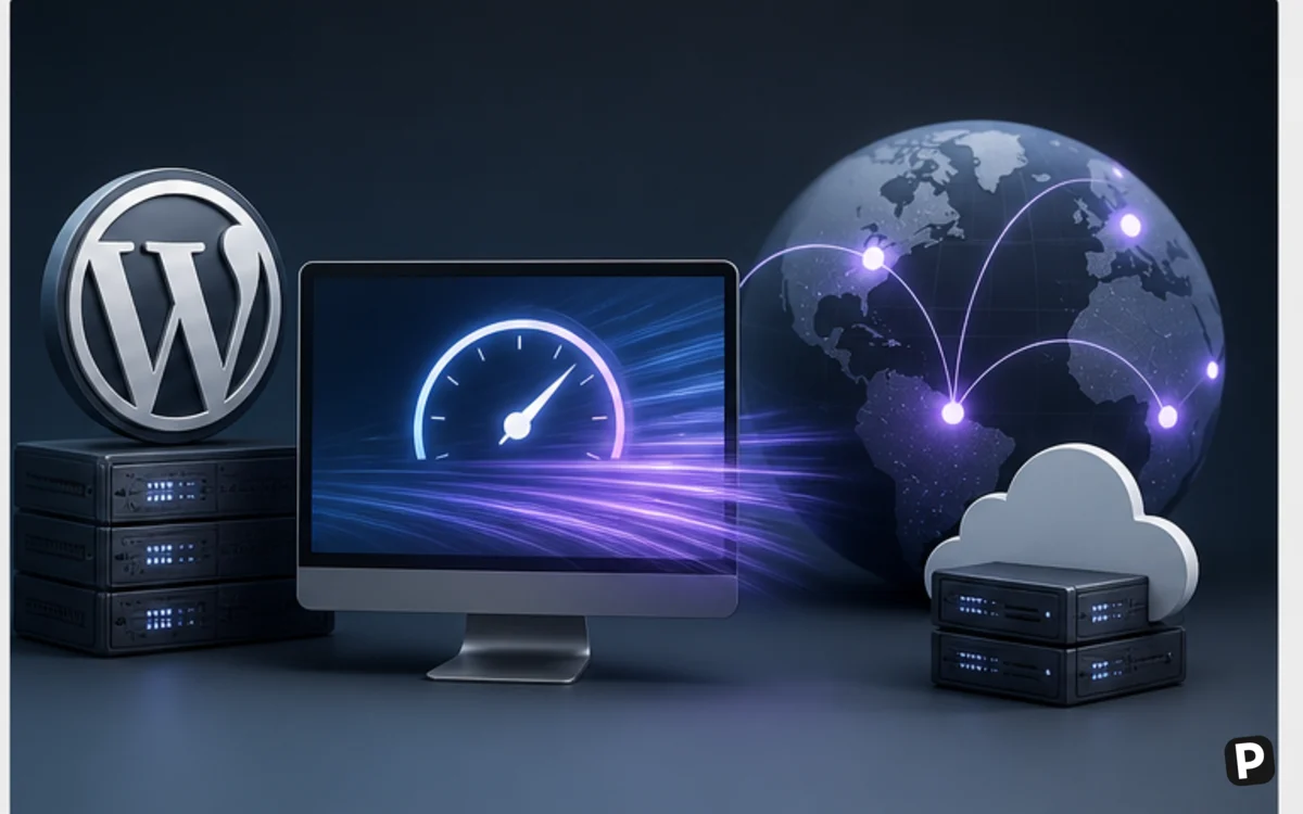 WordPress performance with caching and global content delivery