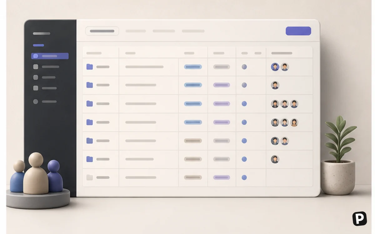 Collaborative workspace database for projects and documentation