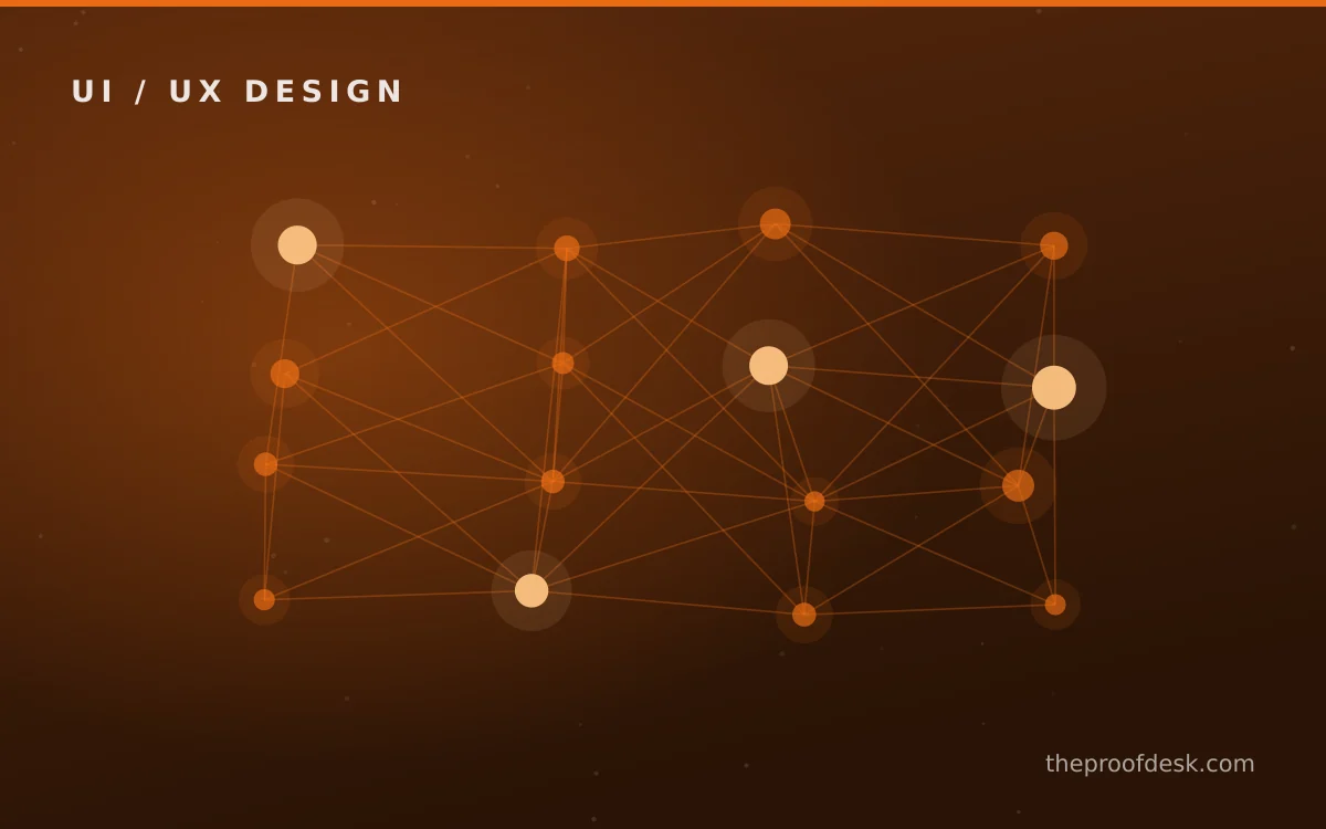 Information hierarchy and responsive interface work for design principles for developers