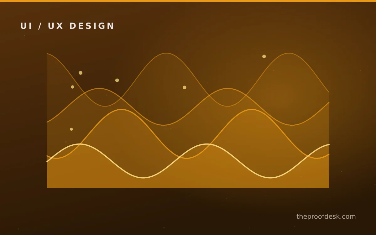 Designer planning responsive design in a professional product studio