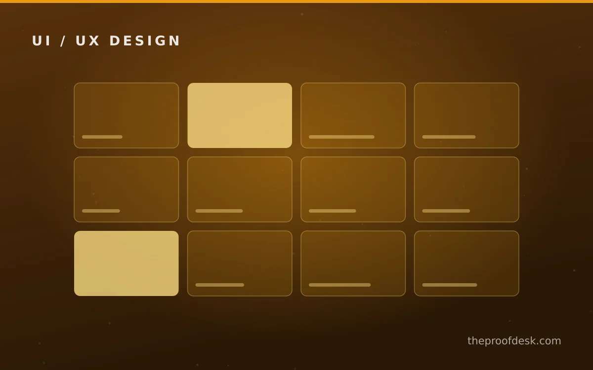 Information hierarchy and responsive interface work for responsive design