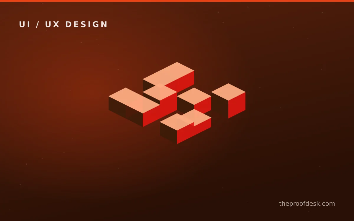 Information hierarchy and responsive interface work for UI and UX